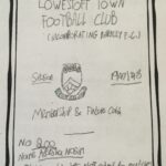 Reproduction of a Lowestoft Town membership card
