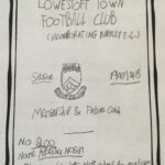 Reproduction of a Lowestoft Town membership card