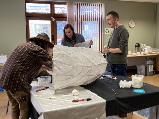 making a lantern