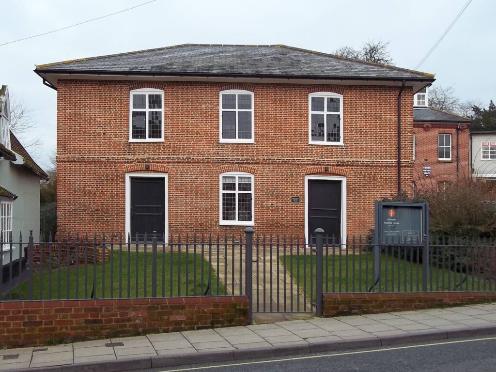 External view of Framlingham Unitarian Meeting House
