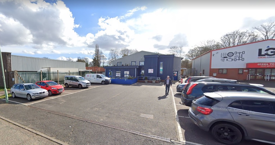 View of Gatehouse building and car park