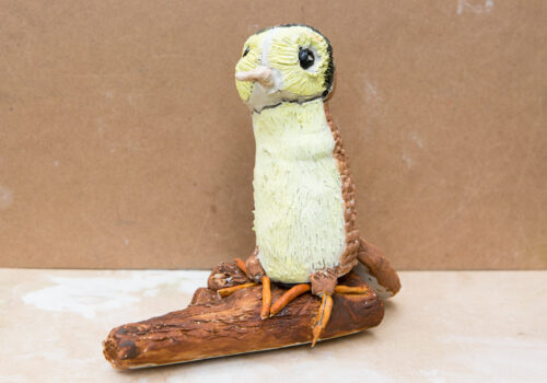 Model of a Barn Owl by artist Tanya Barton