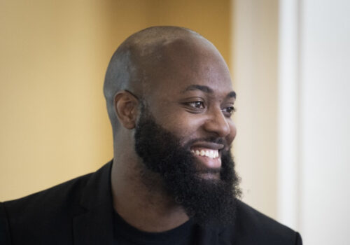 photograph of Prof Nate Holder