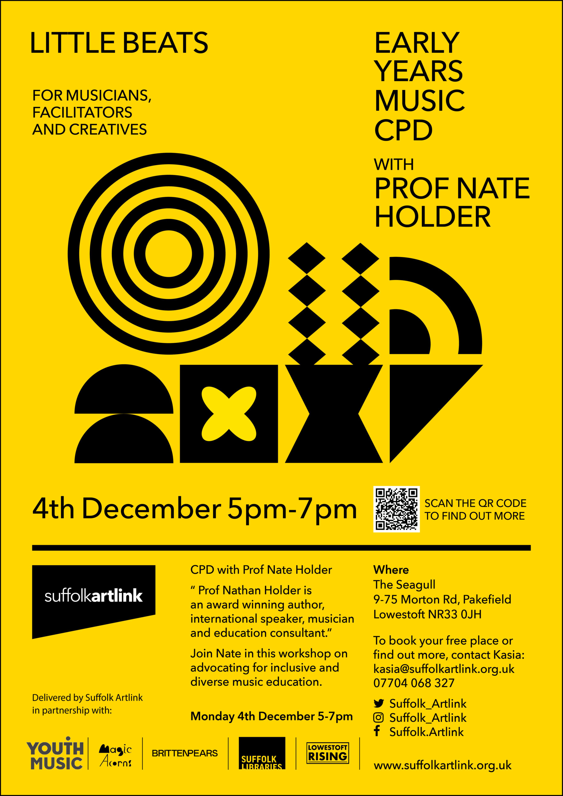 Prof Nate Holder poster
