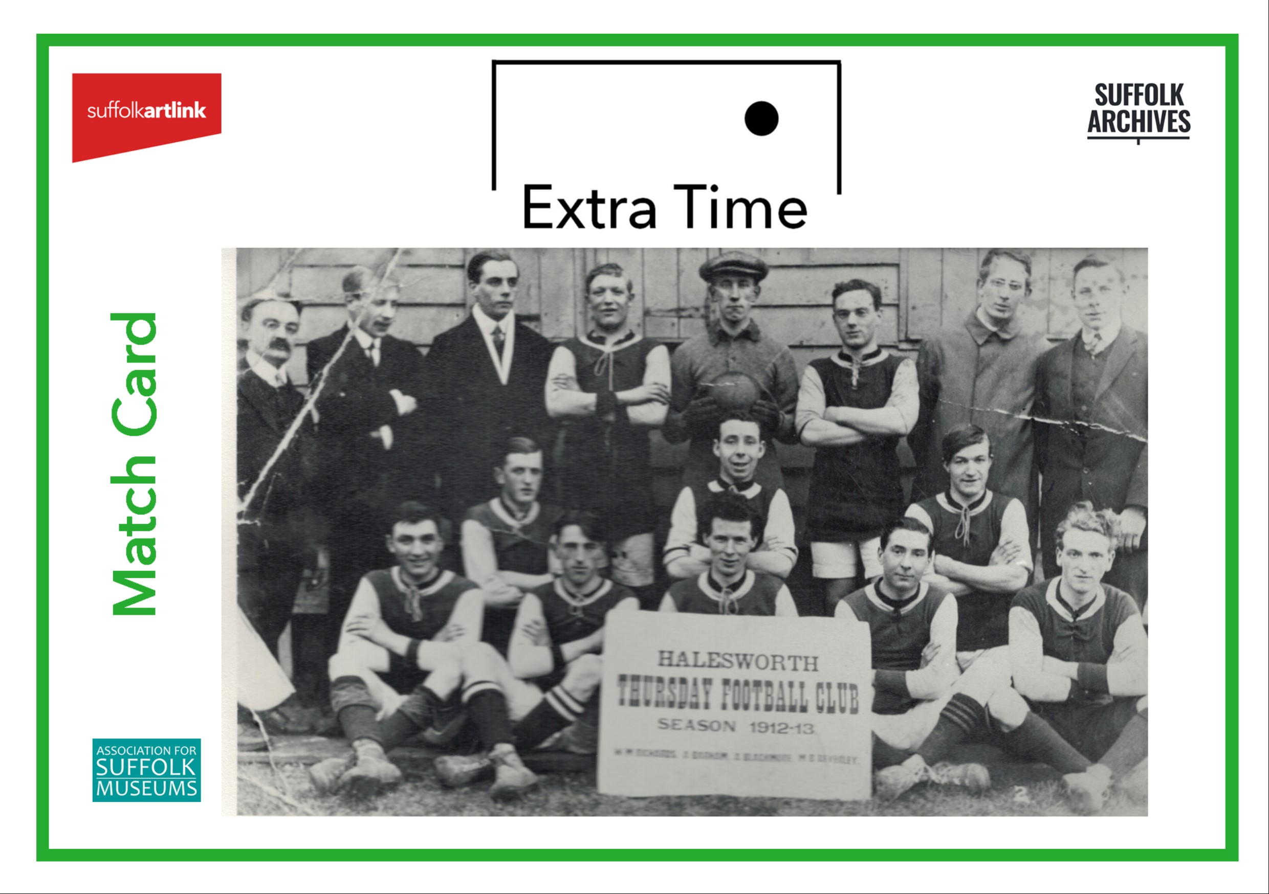 Halesworth Thursday Football Club season 1912 - 13