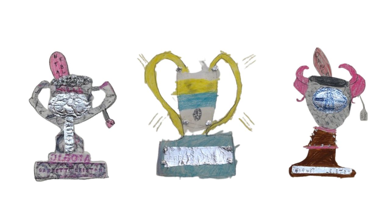 Three highly decorated trophies
