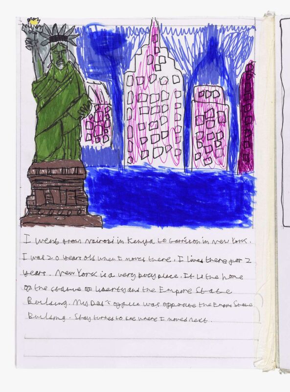 About My Life 4, pen and pencil on paper, 41x30cm