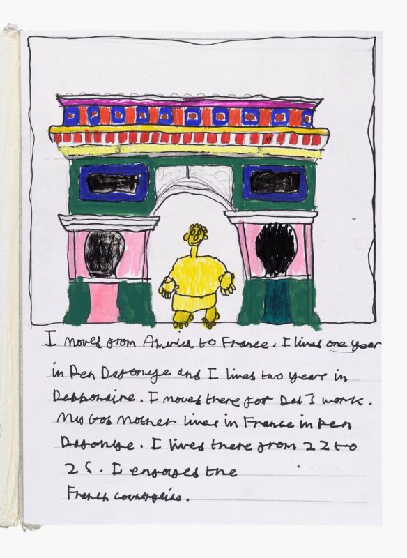 About My Life 5, pen and pencil on paper, 41x30cm