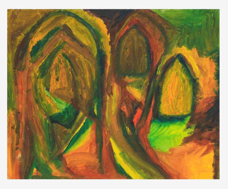 Abstract, acrylic on canvas