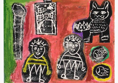 King Edmund Mono-Print