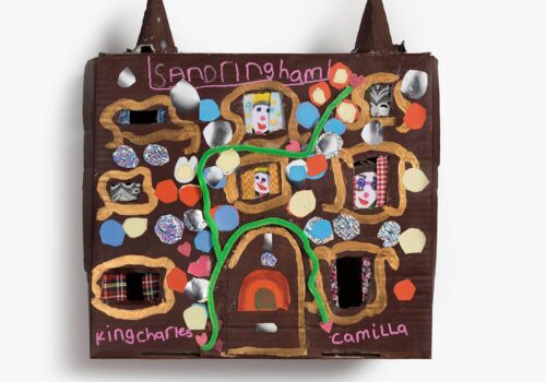 Sandringham, mixed media, 38x35x12cm