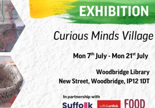Curious Minds Exibition poster
