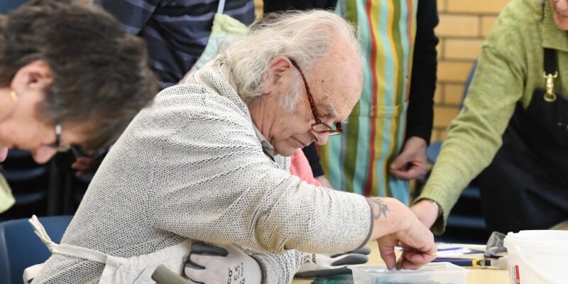 Fused glass making workshop