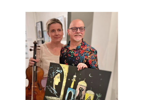 Caroline Clarke (musician) and James Mayhew (author and illustrator)