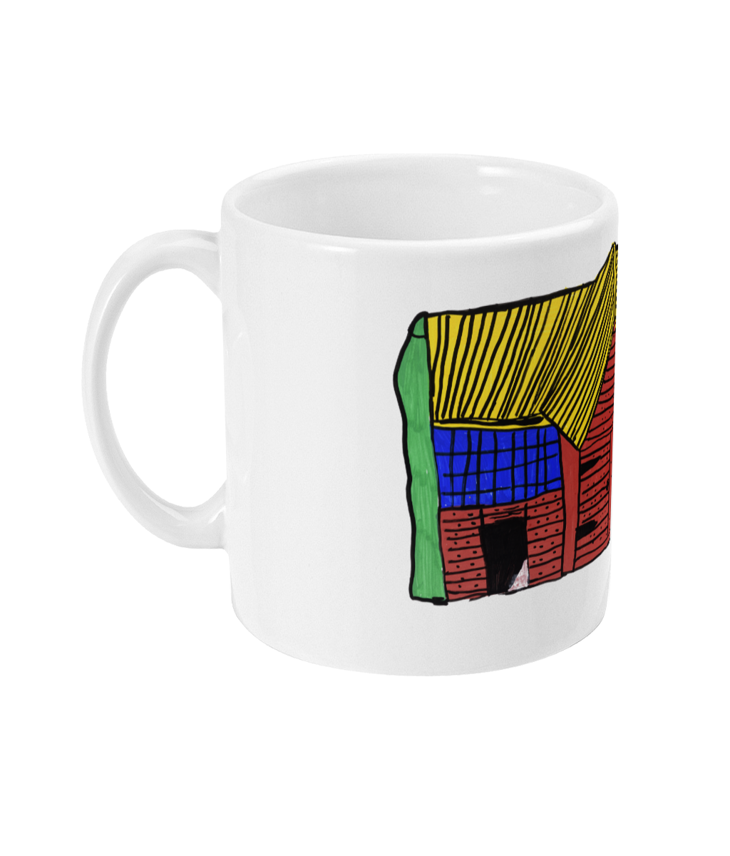 11oz Mug Patrick Parker 'The Red Barn, Polstead' - Image 2