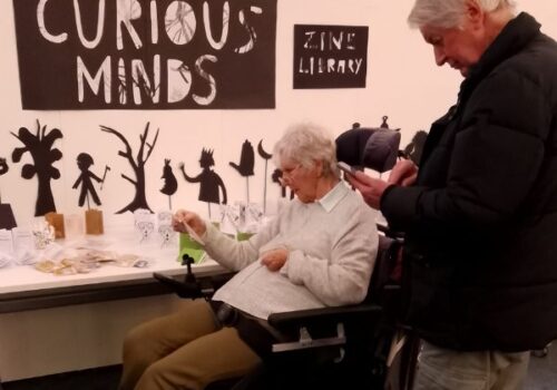 exhibition of artwork.