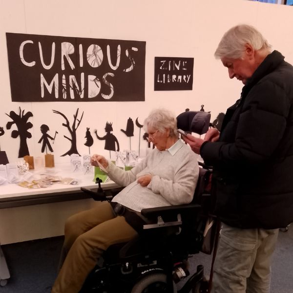 exhibition of artwork.