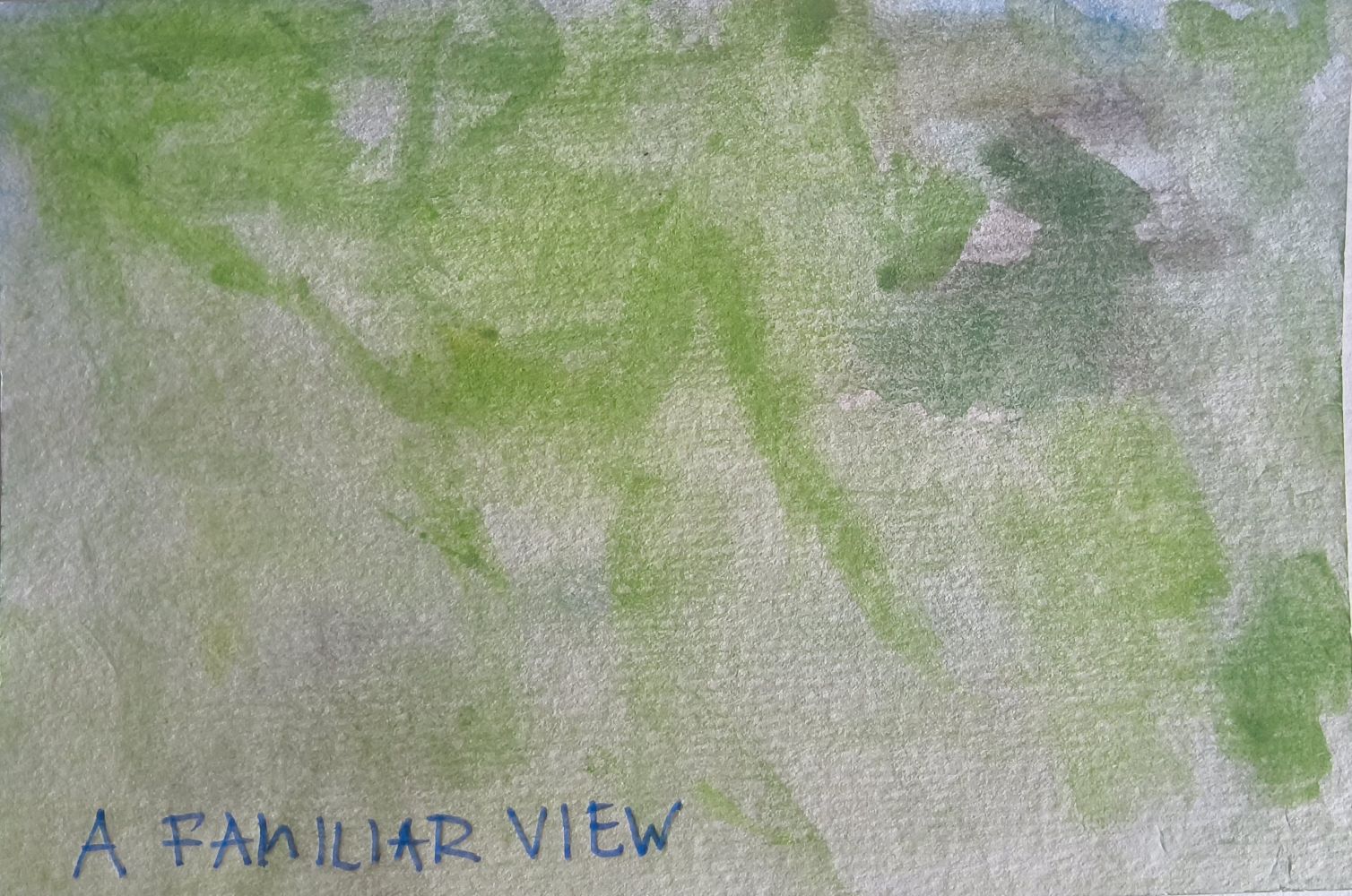 A familiar view