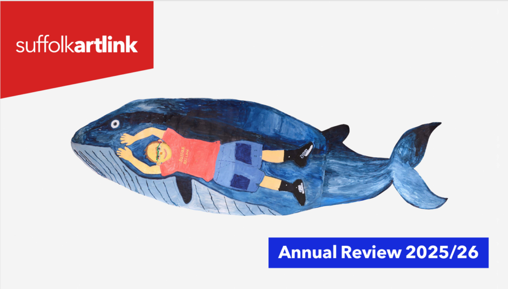 AJ's Whale image on Annual Report Cover