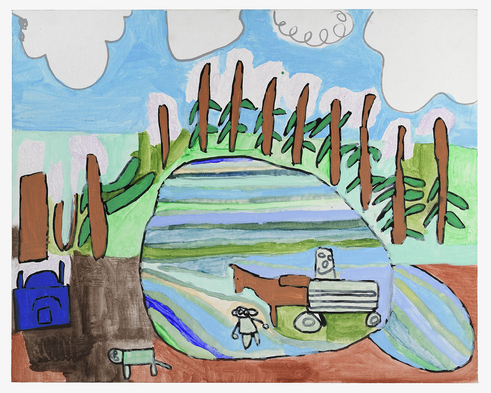 Reinterpretation of The Hay Wain