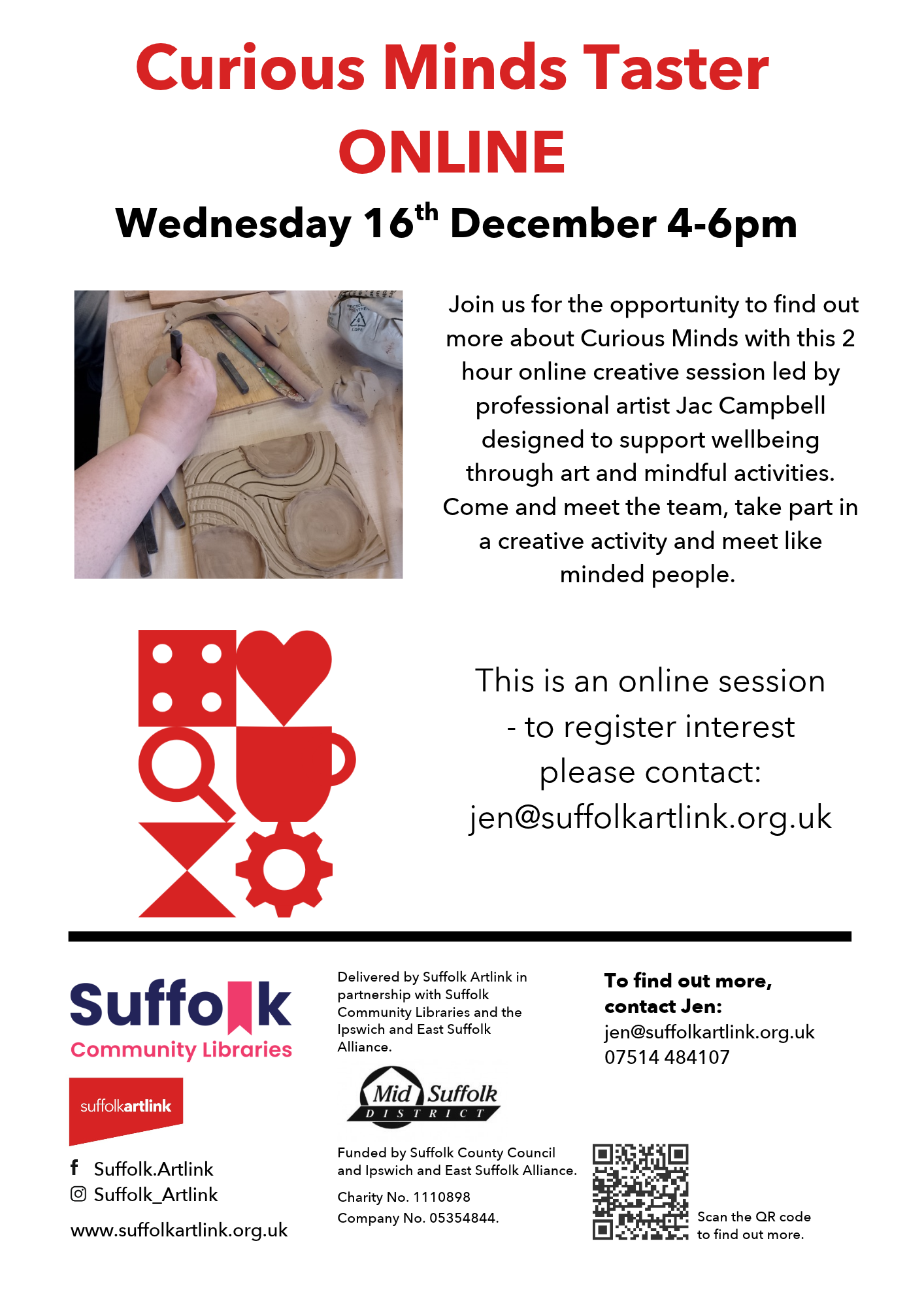 Stowmarket Library Taster Poster